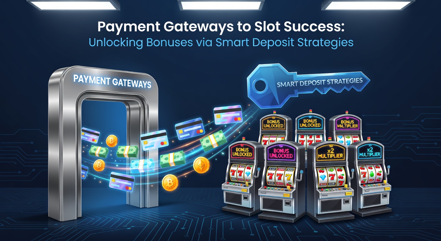 Graphic showing a flowchart of deposit strategies branching into bonus unlocks, with payment icons and slot symbols